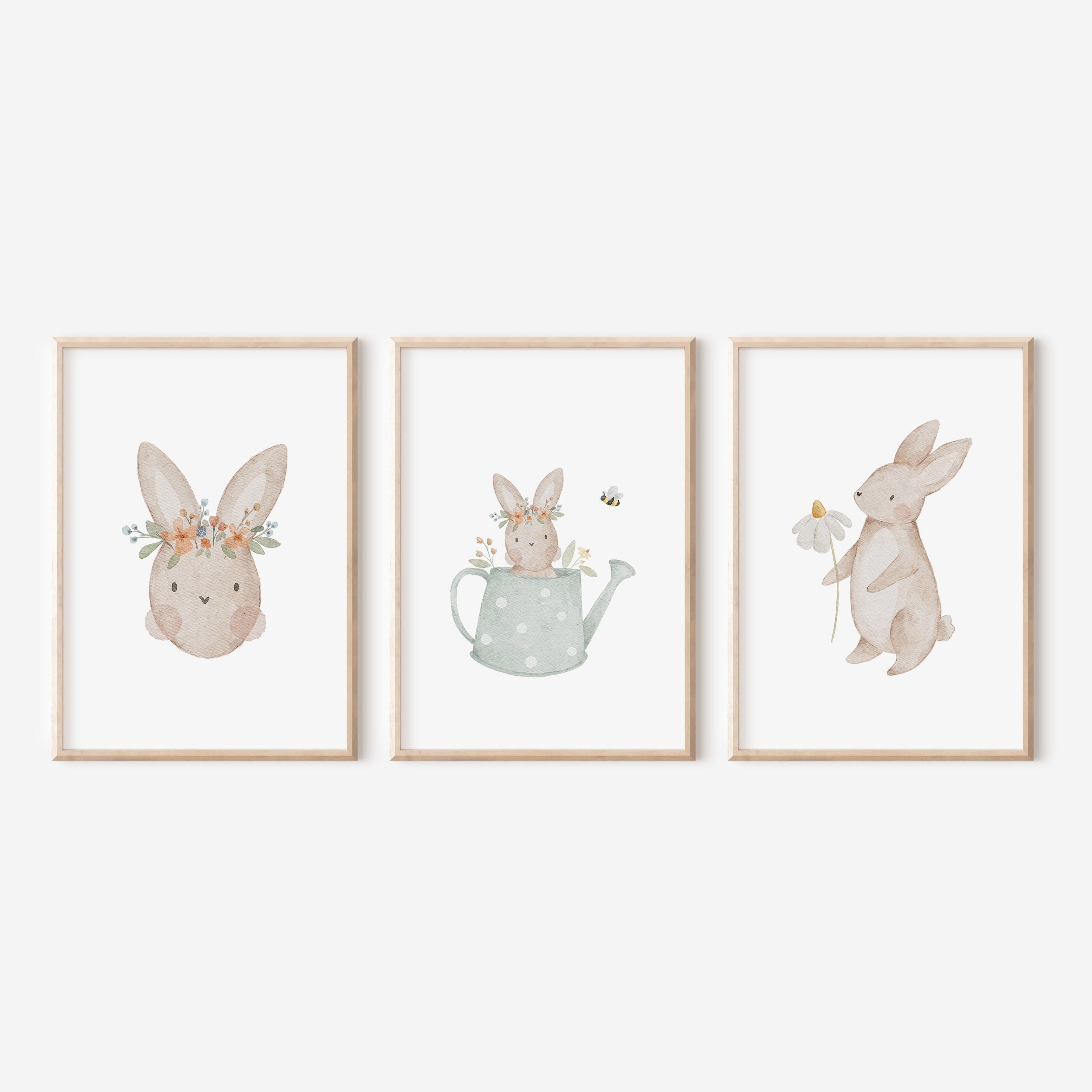 Poster Set Blumenhase / A4 & A3