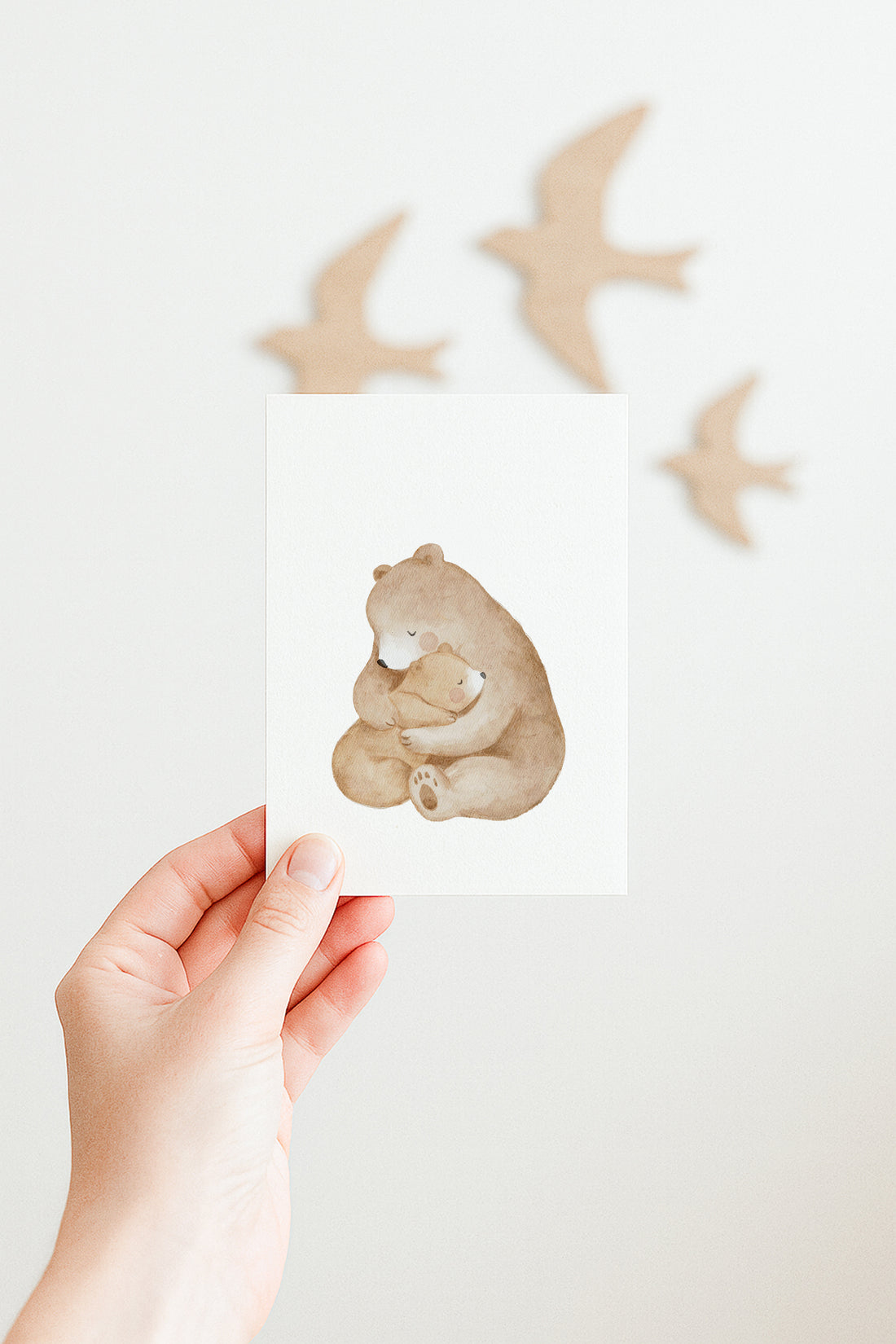 Karte Bären Umarmung