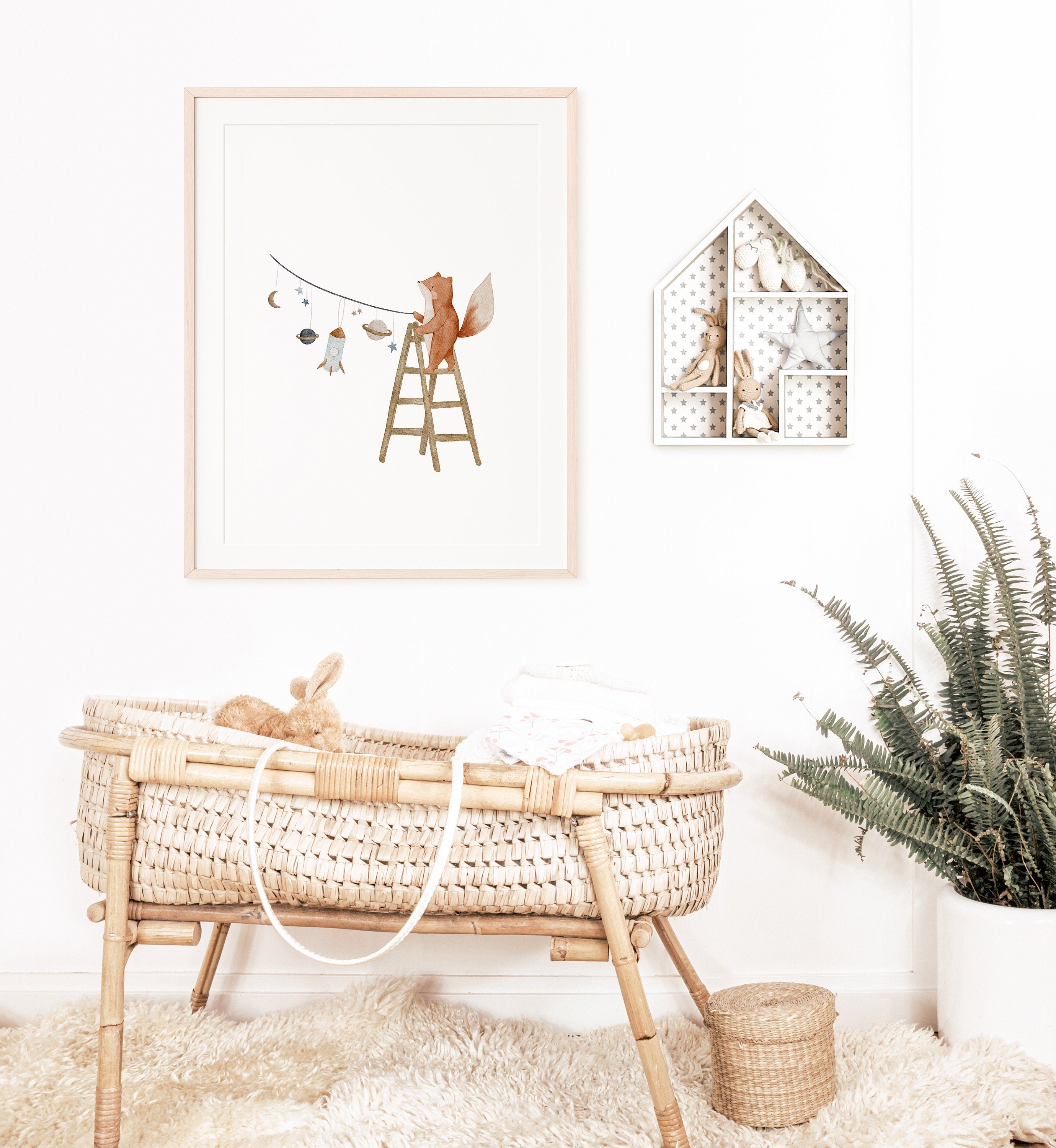 Poster Weltraumfuchs Fanny / A4 & A3