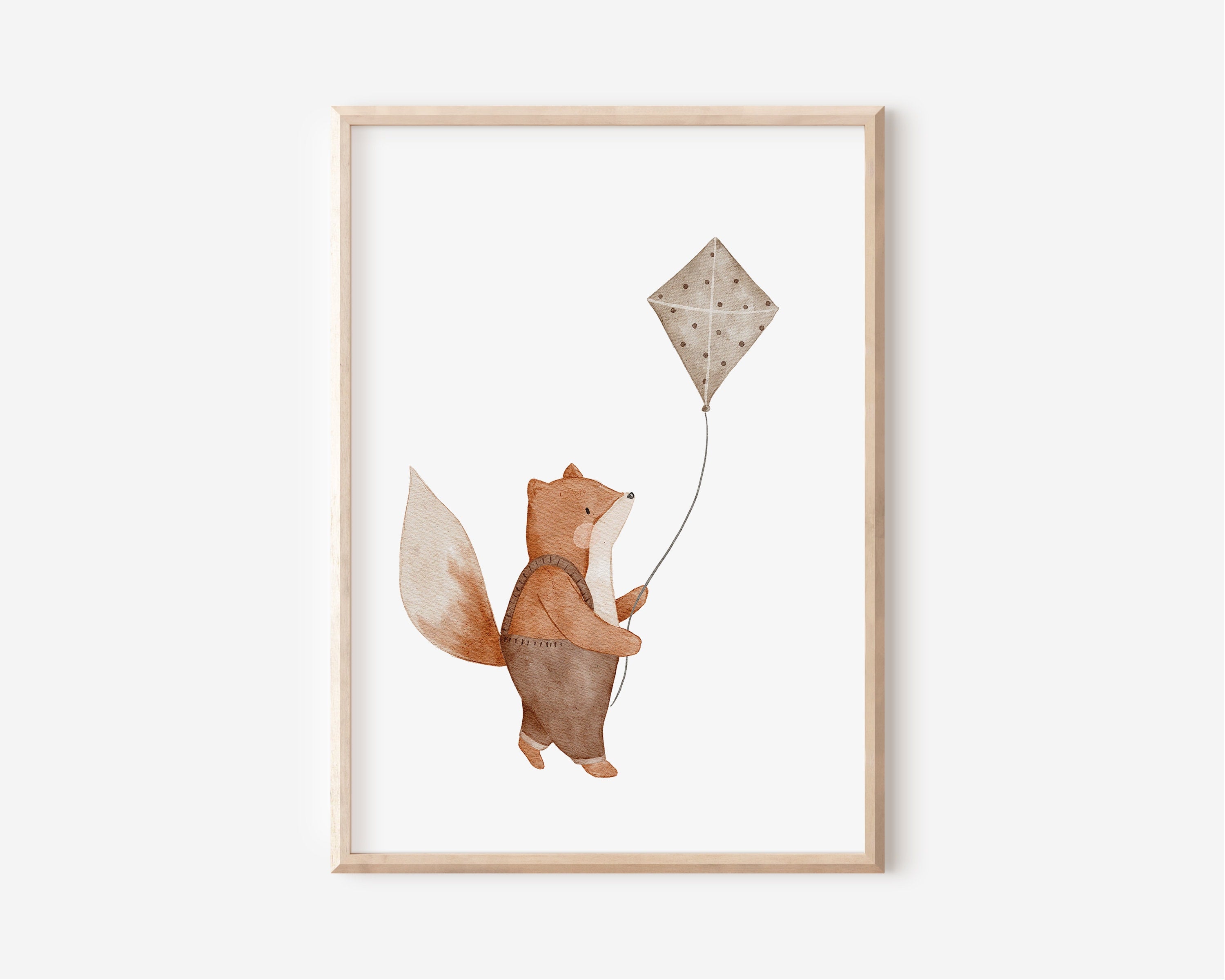 Poster Reisefuchs Fanny / A4 & A3