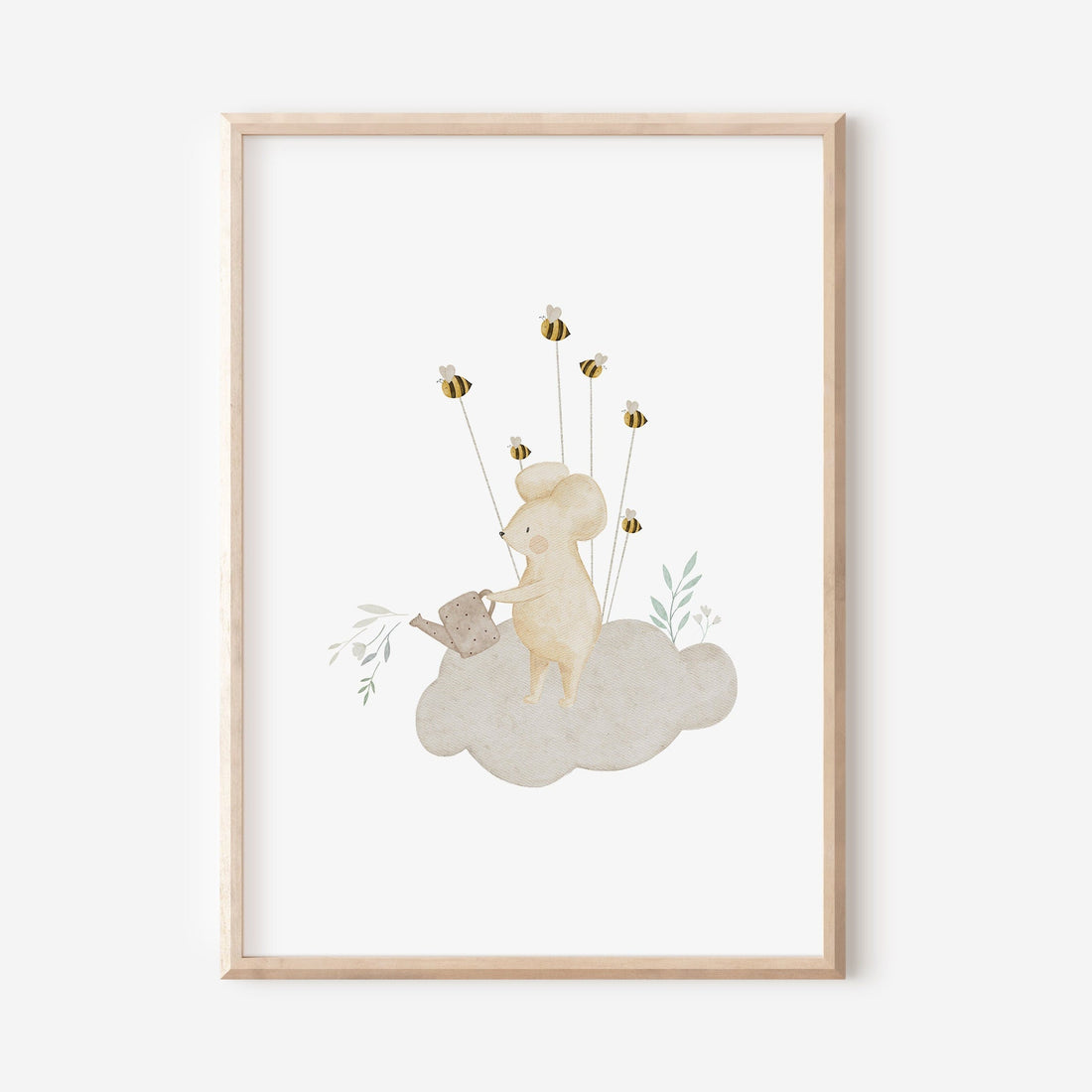 Poster Wolkenmaus / A4