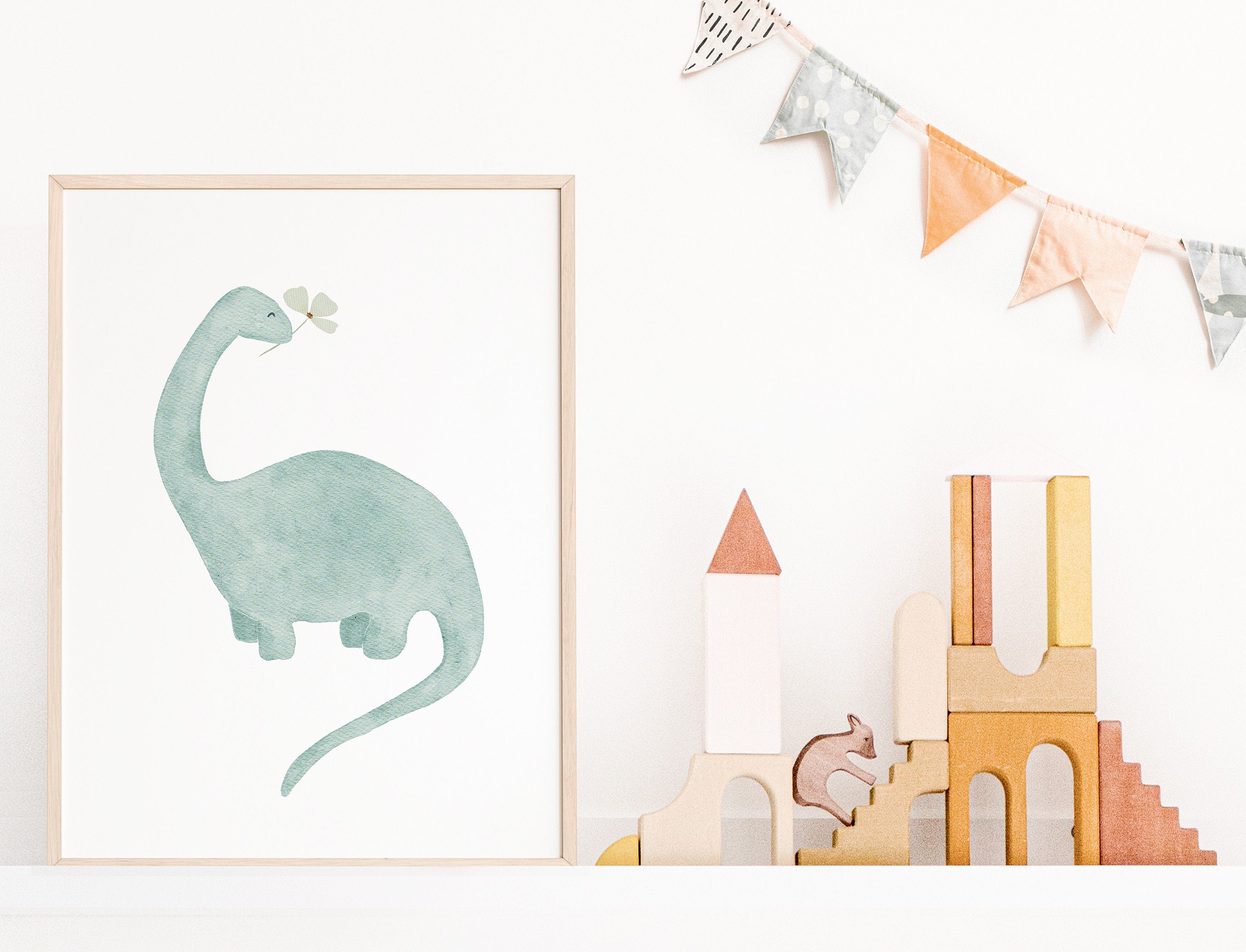 Poster Blumendino / A4 & A3