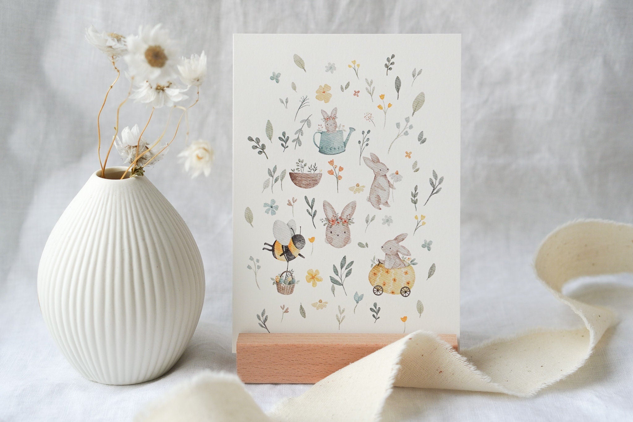 Osterkarte Ostercollage