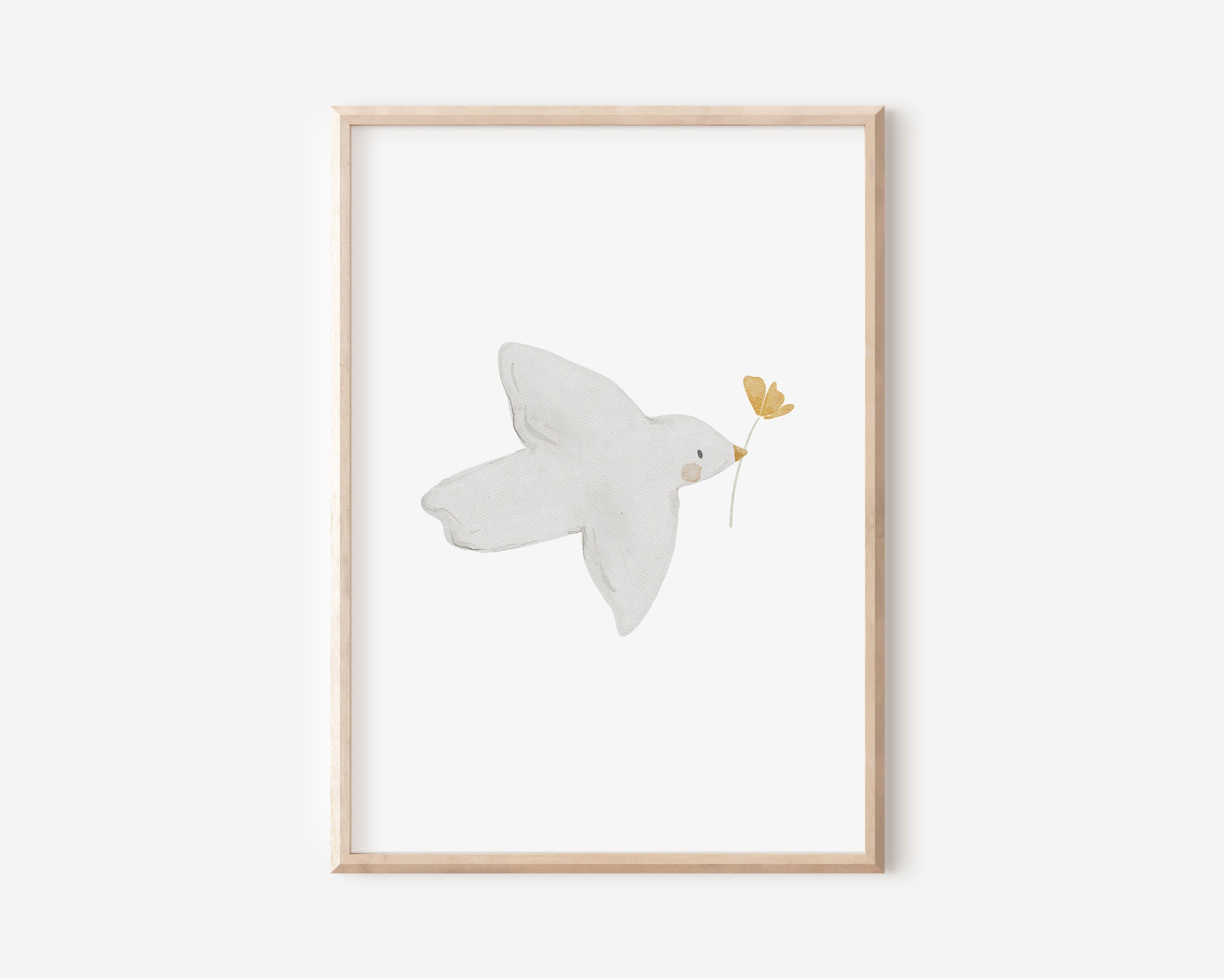 Poster Vogel "Ich kann alles schaffen" / A4 & A3