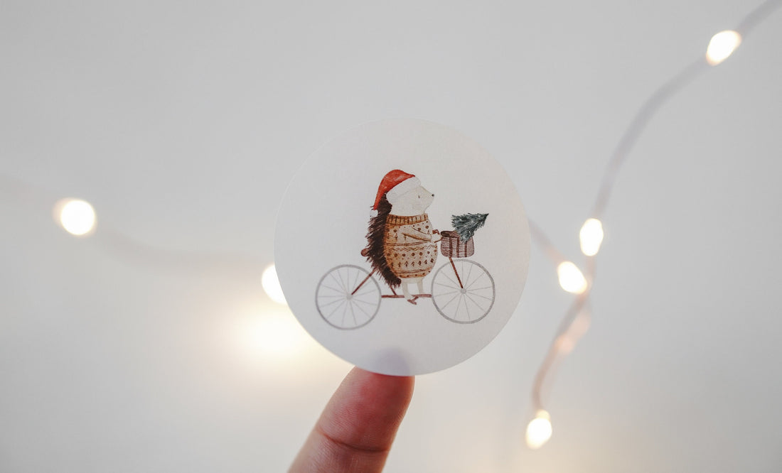 Aufkleber Set Fahrradigel