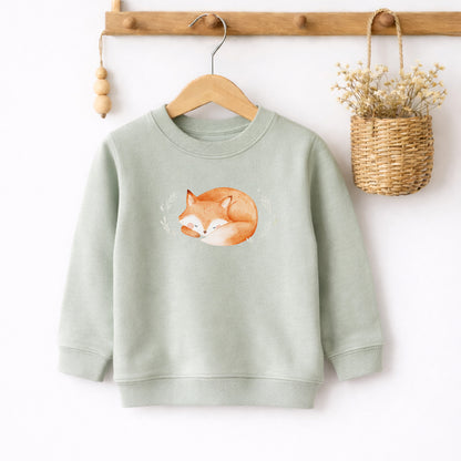 Bügelbild Schlafender Fuchs