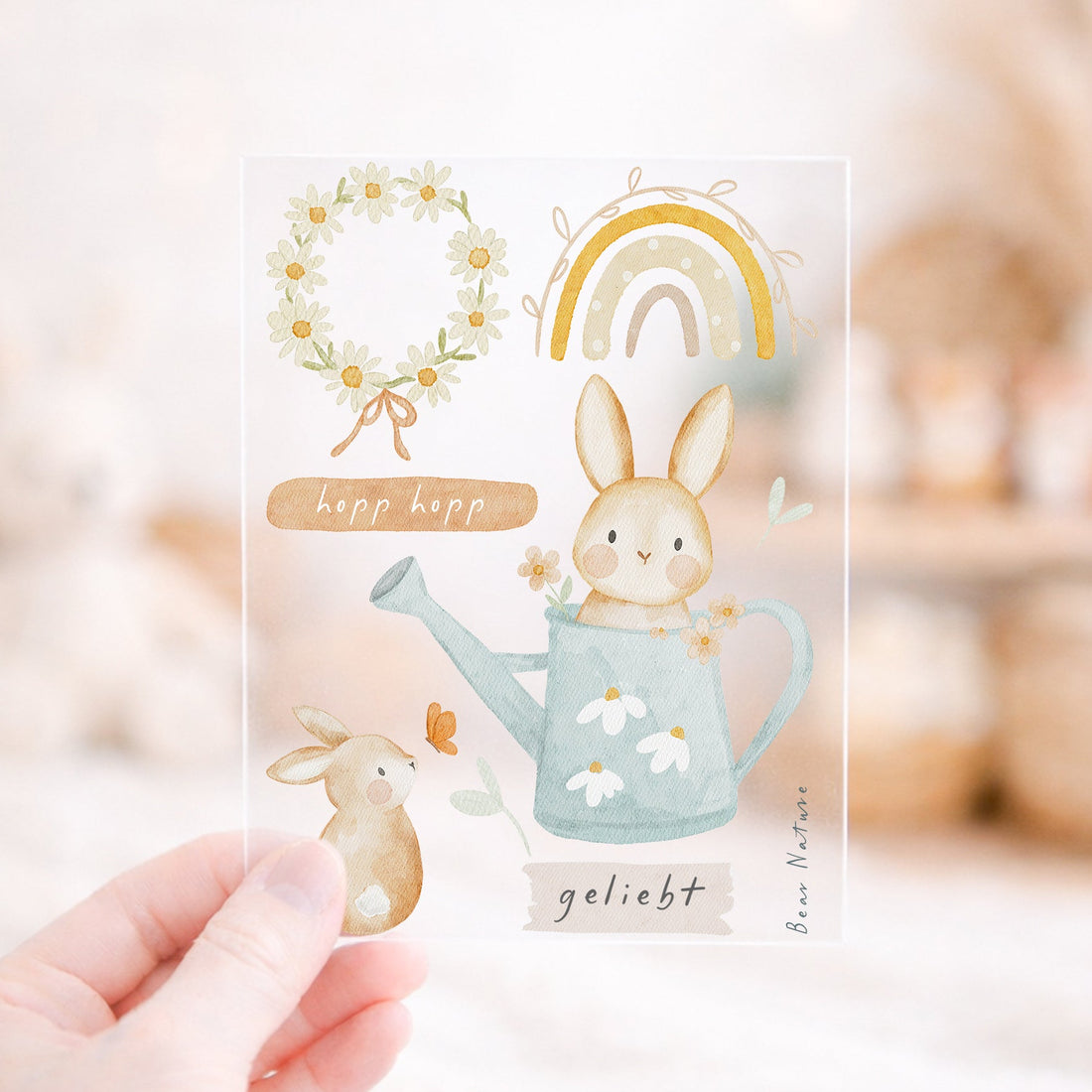 Bügelbilder Set Ostern A6