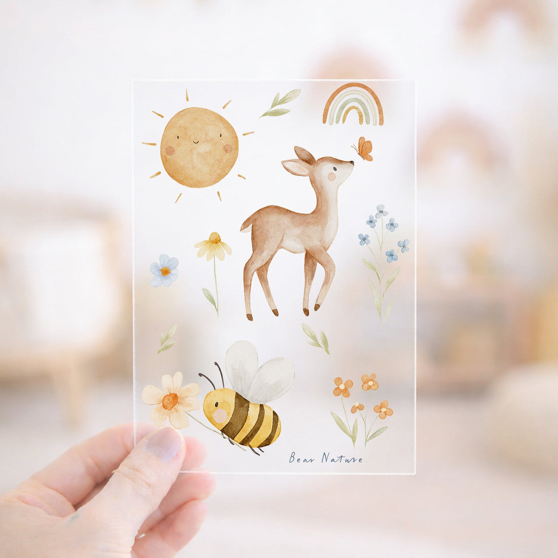 Bügelbilder Set Frühling A6