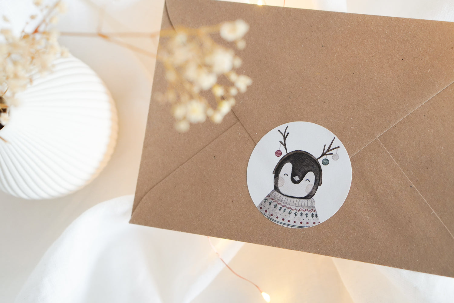 Aufkleber Set Pinguin