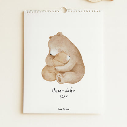Familienkalender 2027 - Geborgenheit