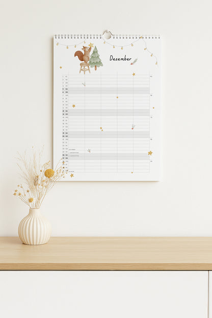 Familienkalender 2026