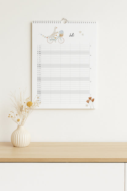 Familienkalender 2026