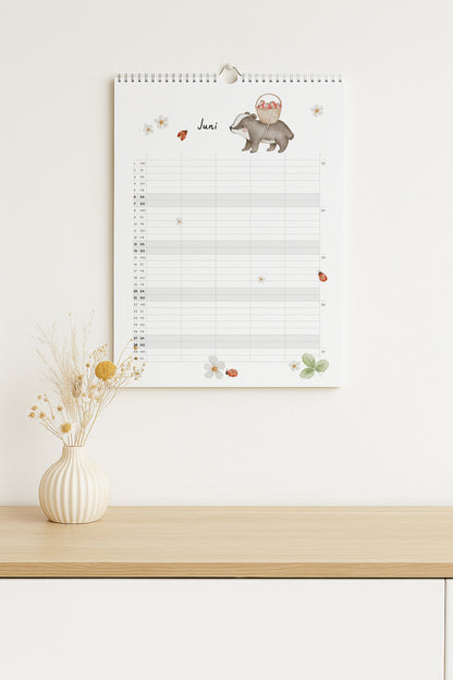 Familienkalender 2026