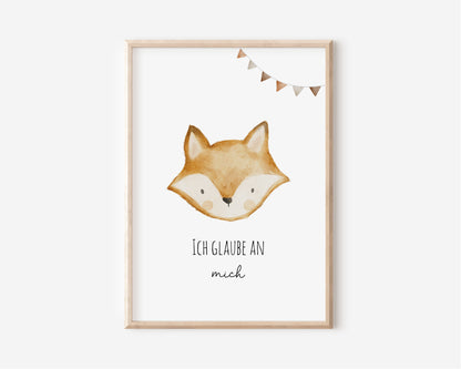 Affirmationsposter im 6er Set / A4 &amp; A3