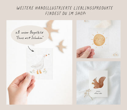 Bügelbilder Set Waldtiere A6