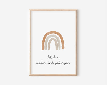 Affirmationsposter im 6er Set / A4 &amp; A3