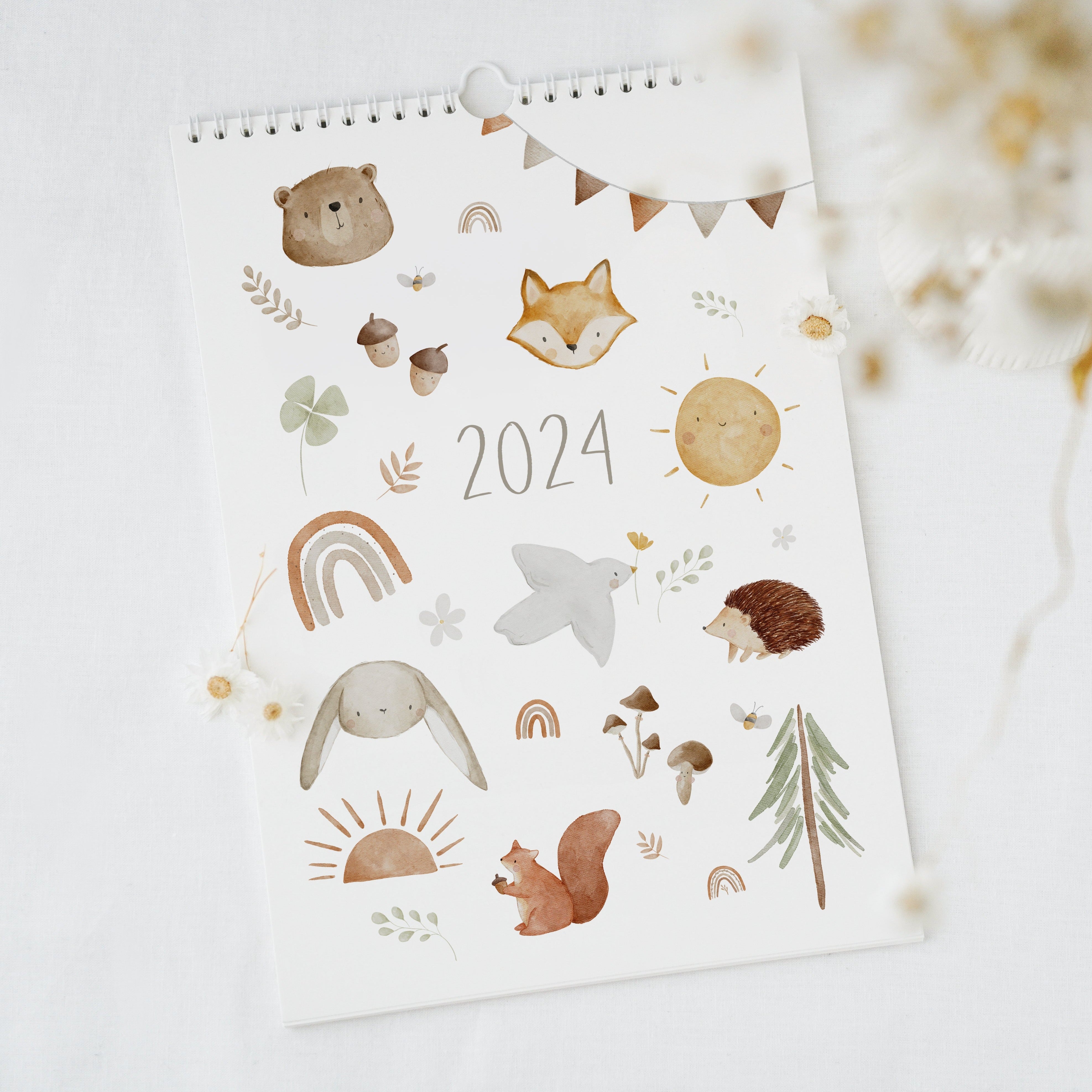 Kalender 2024 Für Kinder Mit Affirmationen Bear Nature Kalender 2024 Für Kinder Mit Affirmationen Bear Nature