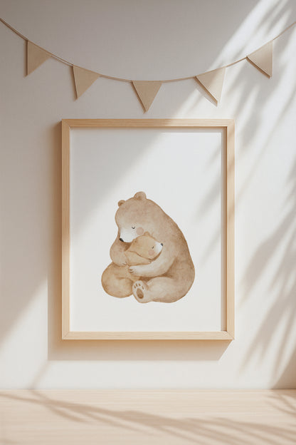 Poster &quot;Geborgenheit&quot; / A4, A3