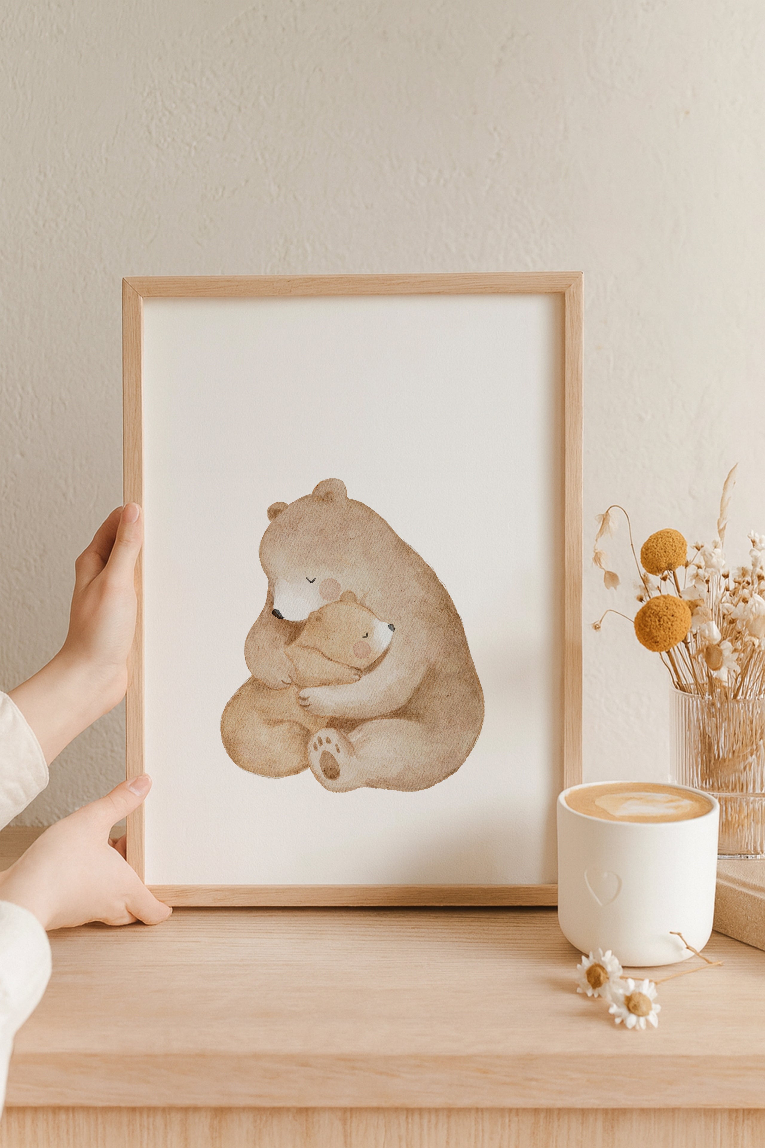 Poster &quot;Geborgenheit&quot; / A4, A3