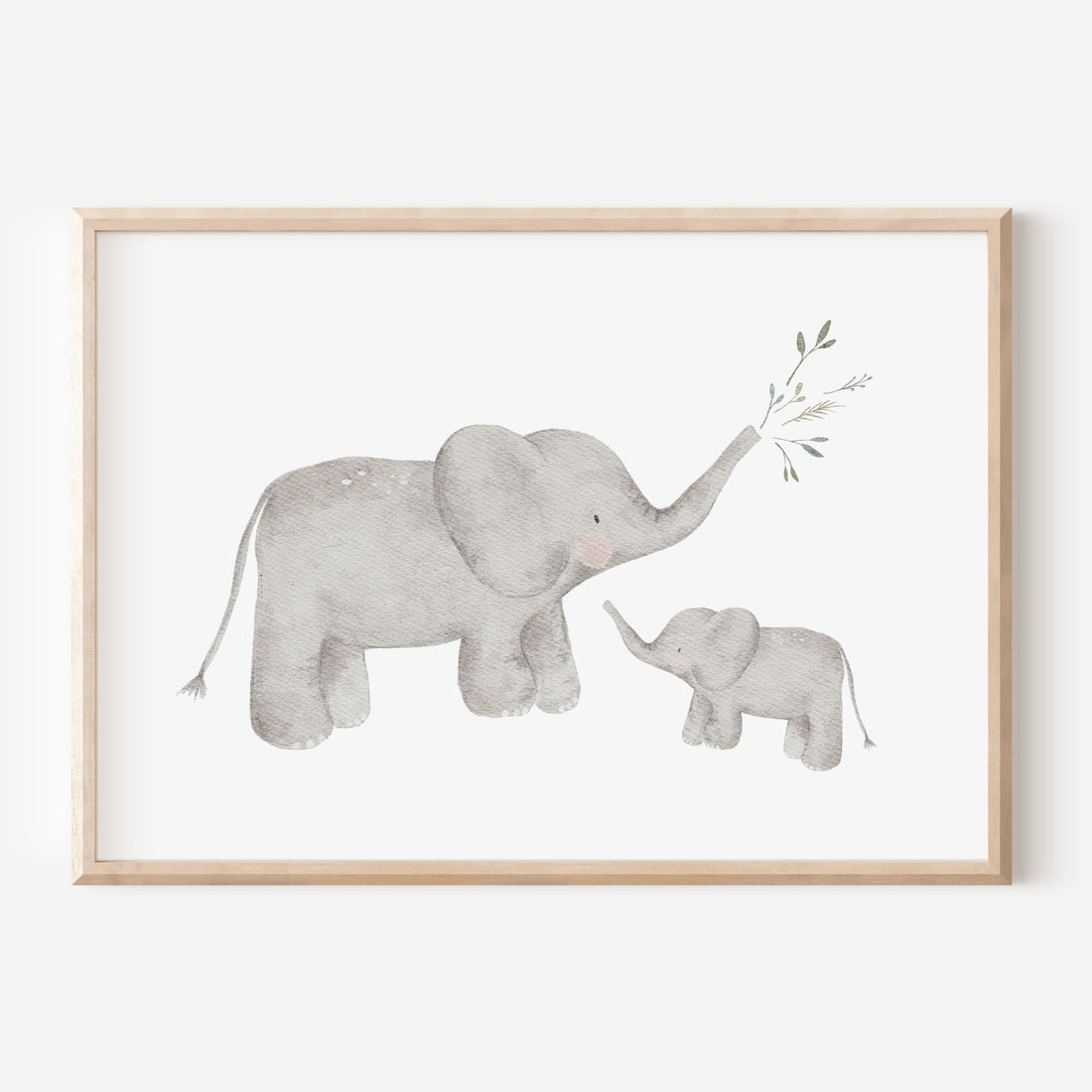 Poster Elefanten / A4 &amp; A3