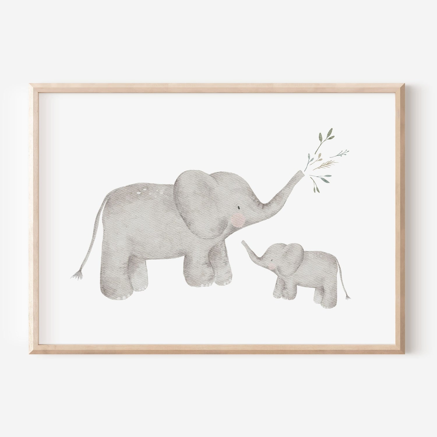 Poster Elefanten / A4 &amp; A3