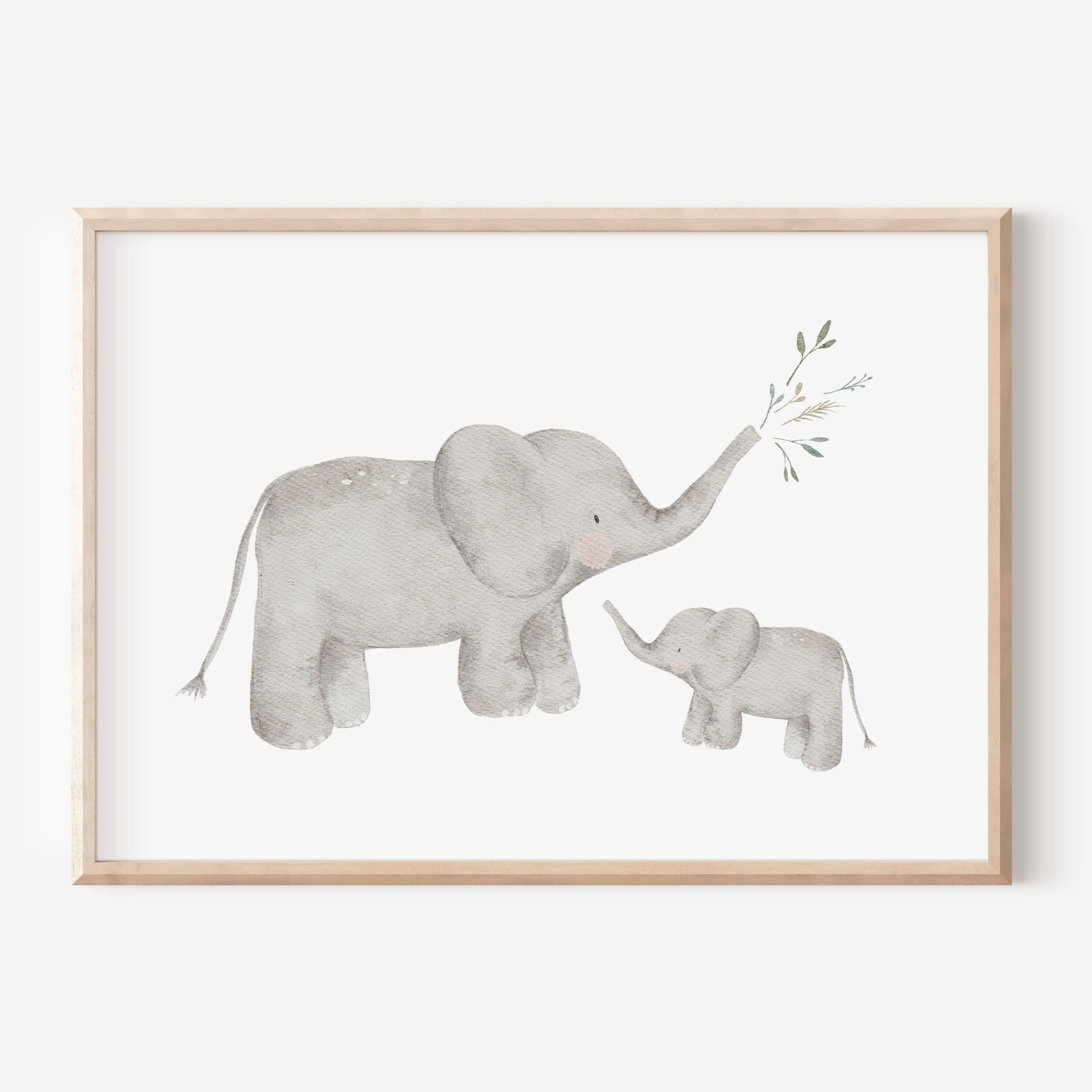 Poster Elefanten / A4 &amp; A3