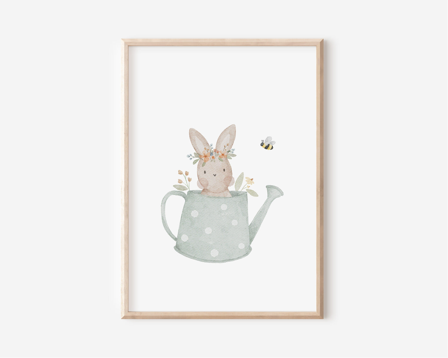 Poster Blumenhase / A4, A3 &amp; A2