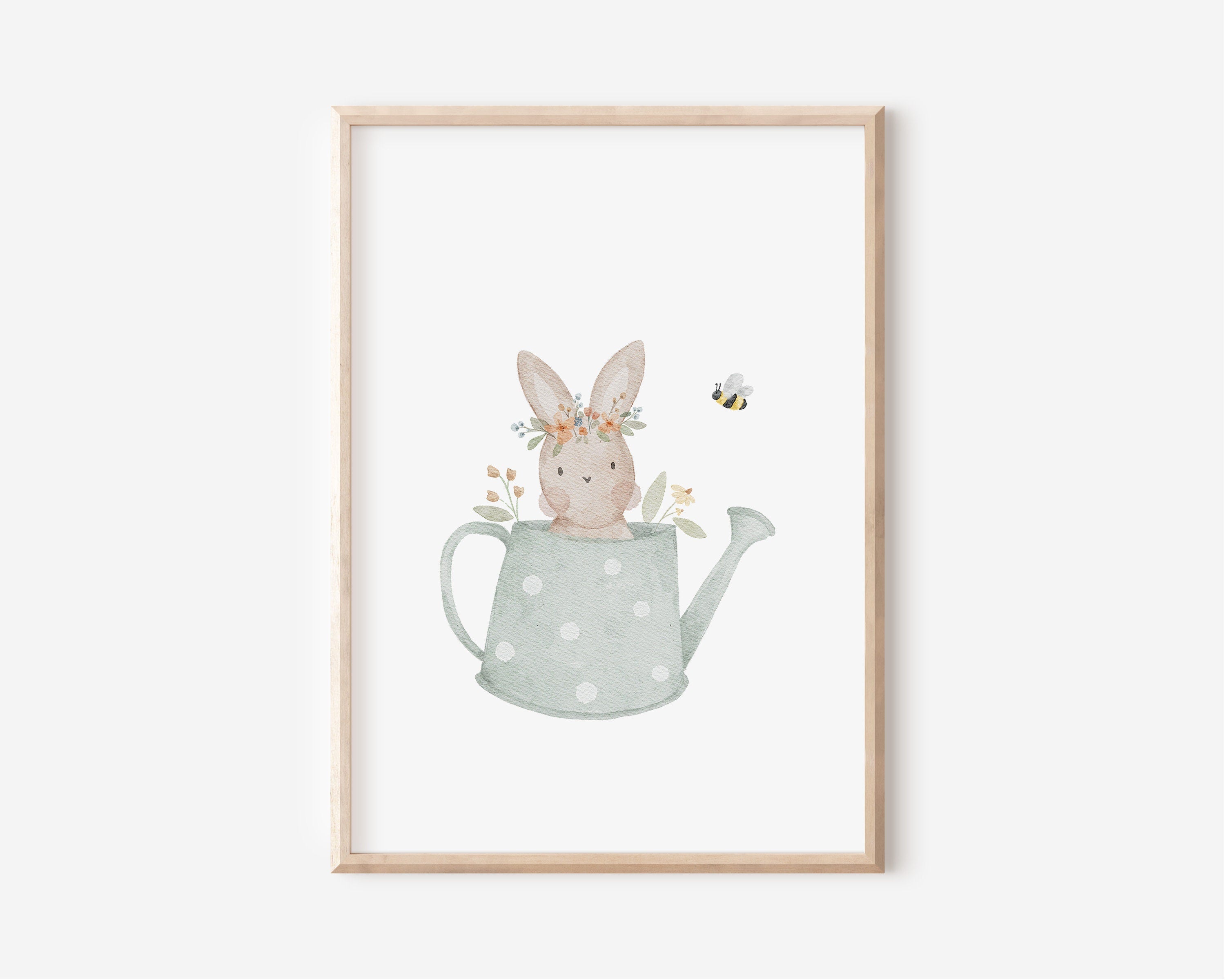 Poster Set Blumenhase / A4 &amp; A3
