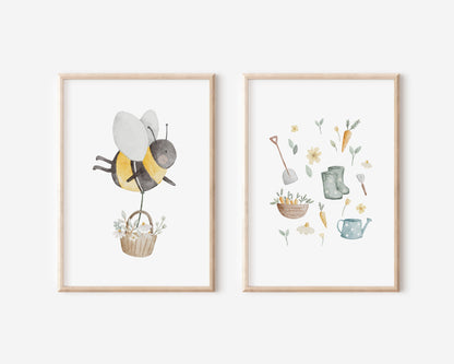 Poster Garten A4 &amp; A3