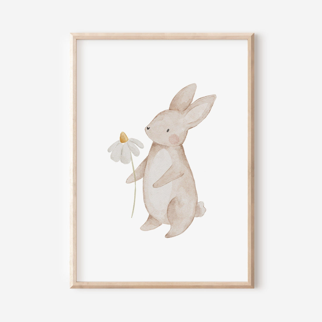 Poster Blumenhase / A4, A3 &amp; A2
