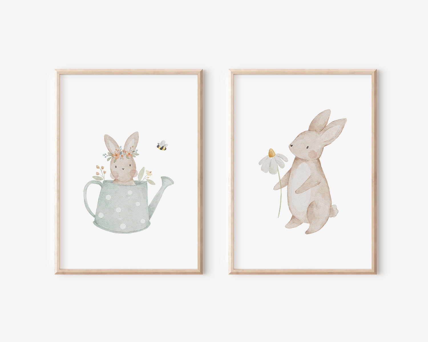 Poster Blumenhase / A4, A3 &amp; A2