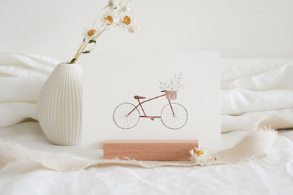 Karte Blumenfahrrad