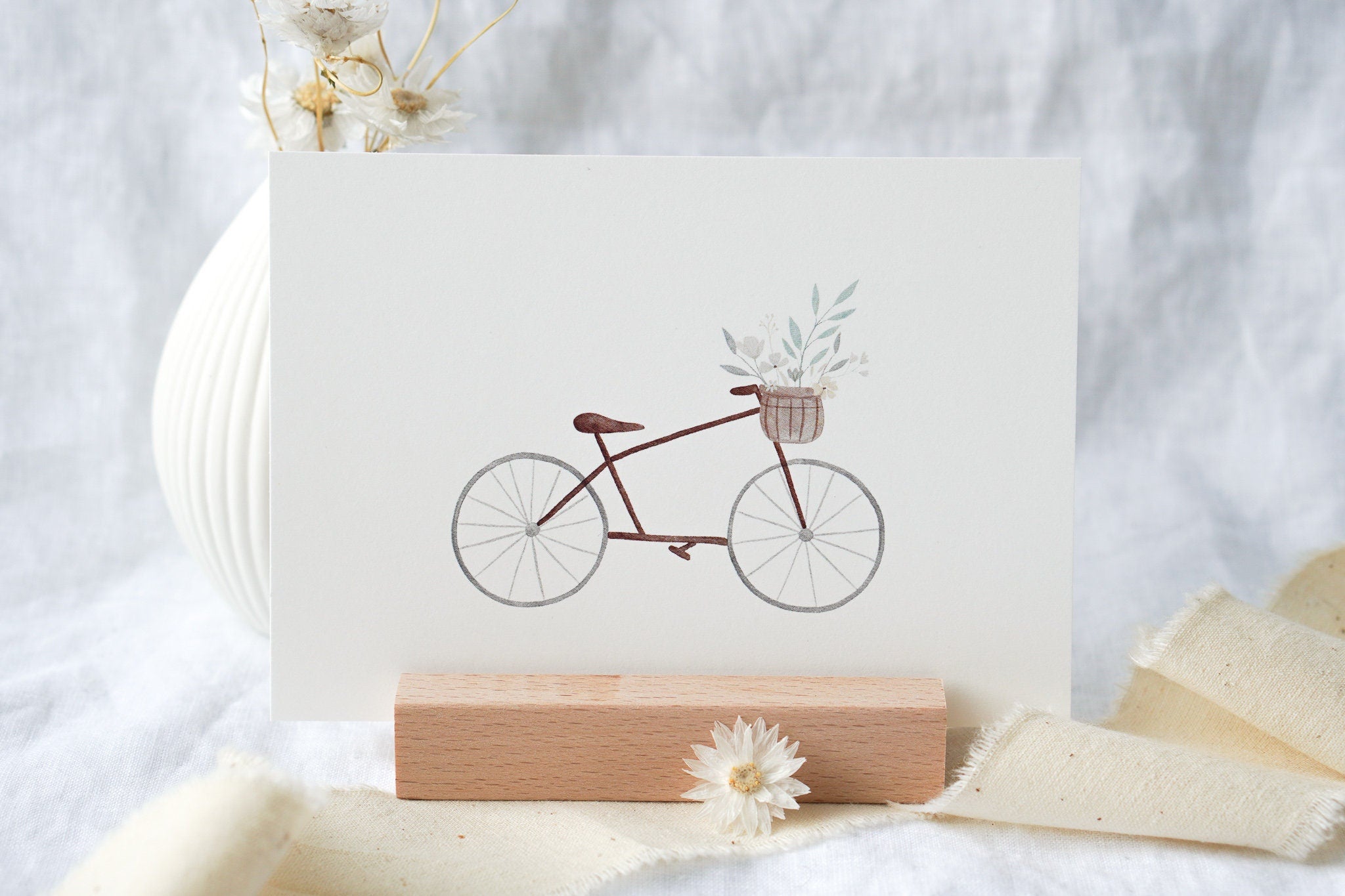 Karte Blumenfahrrad