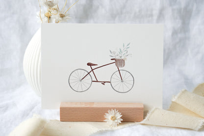 Karte Blumenfahrrad