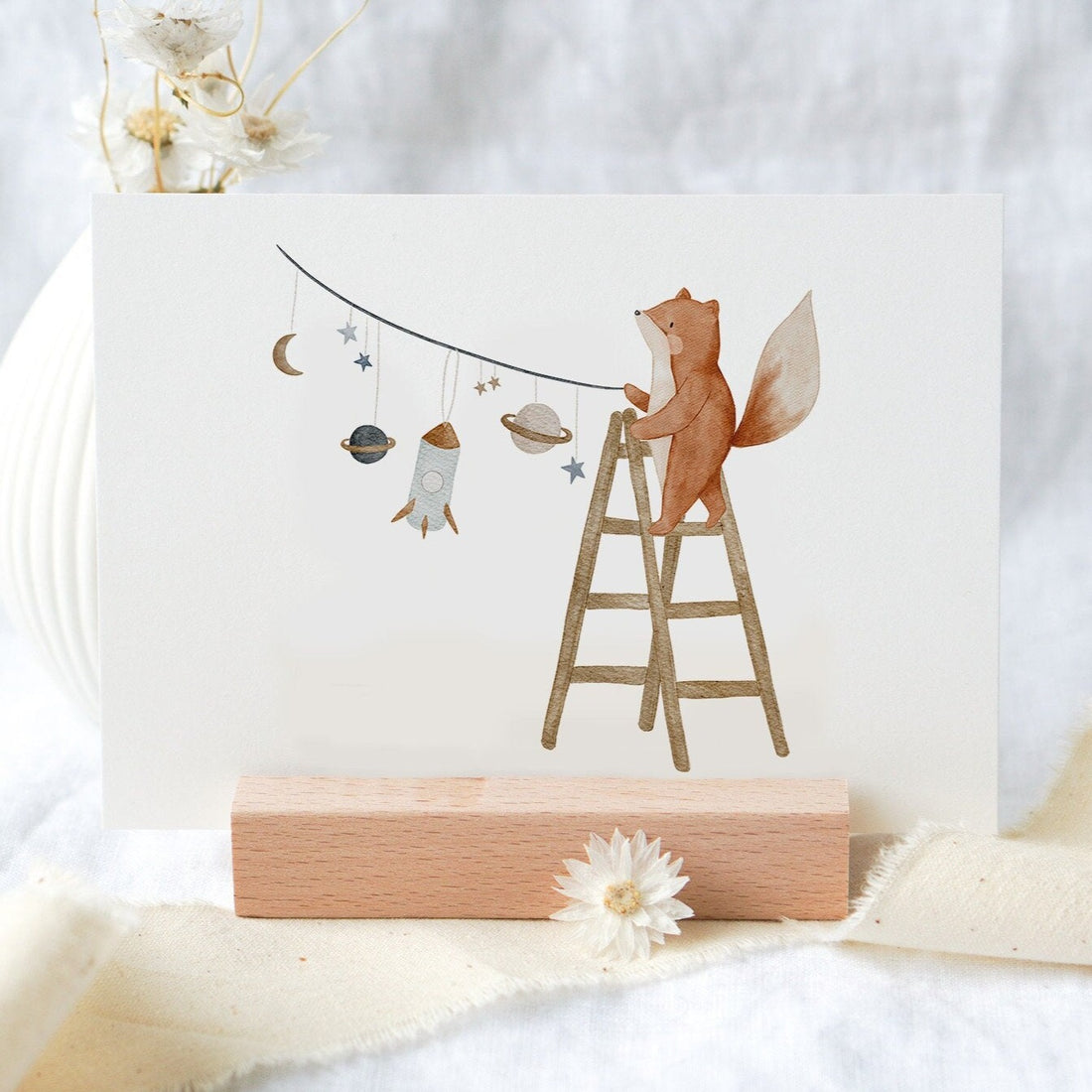 Karte Weltallfuchs Fanny