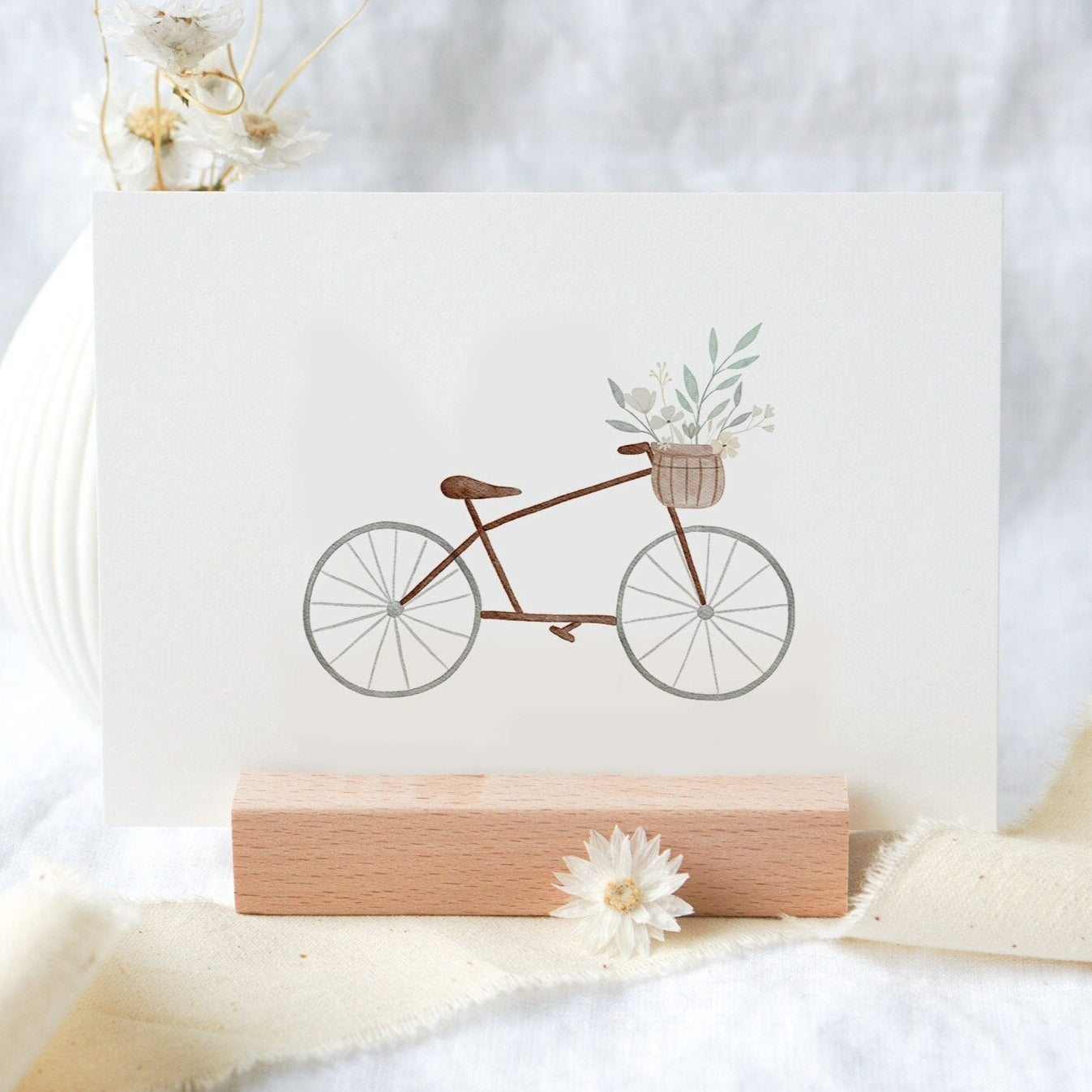 Karte Blumenfahrrad
