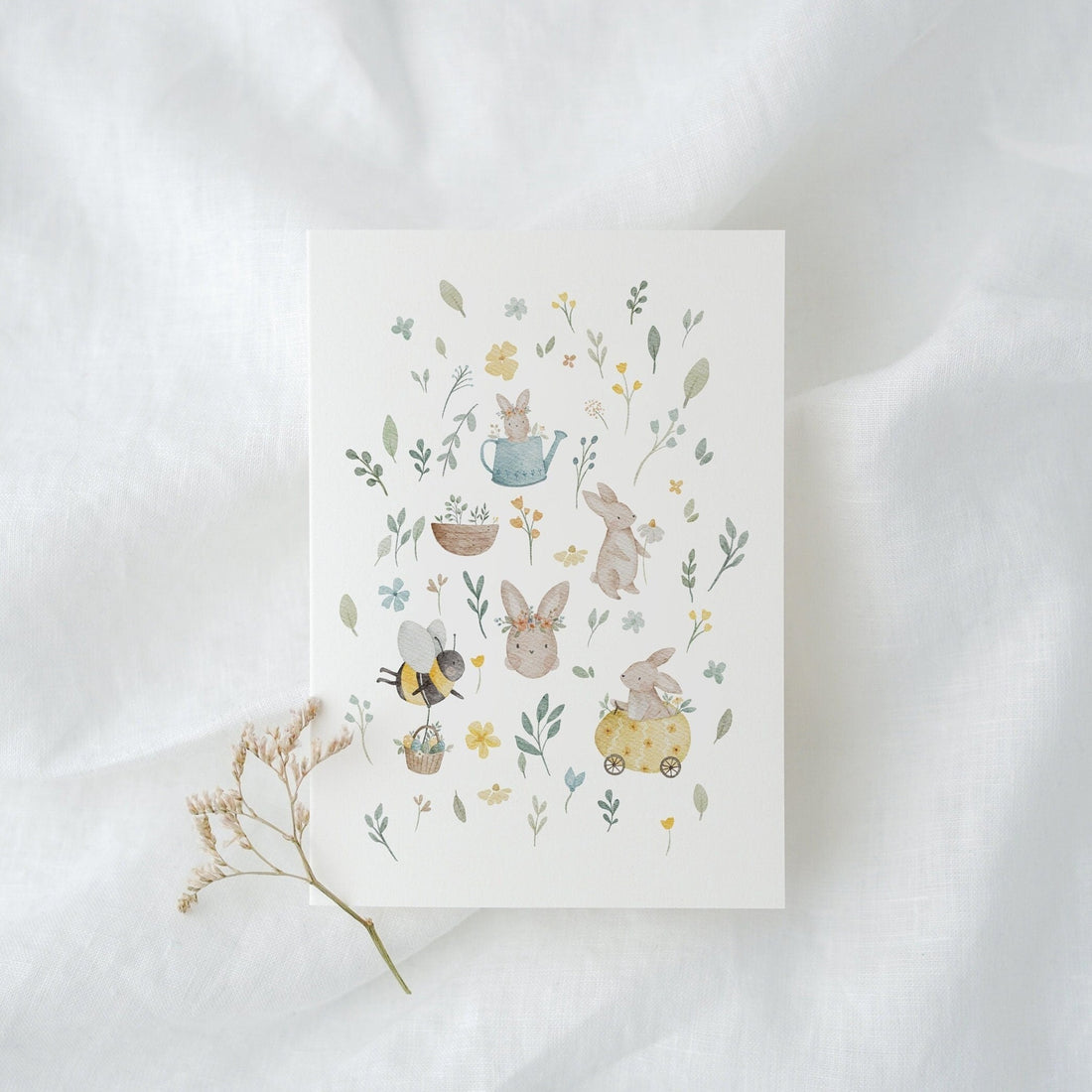 Osterkarte Ostercollage