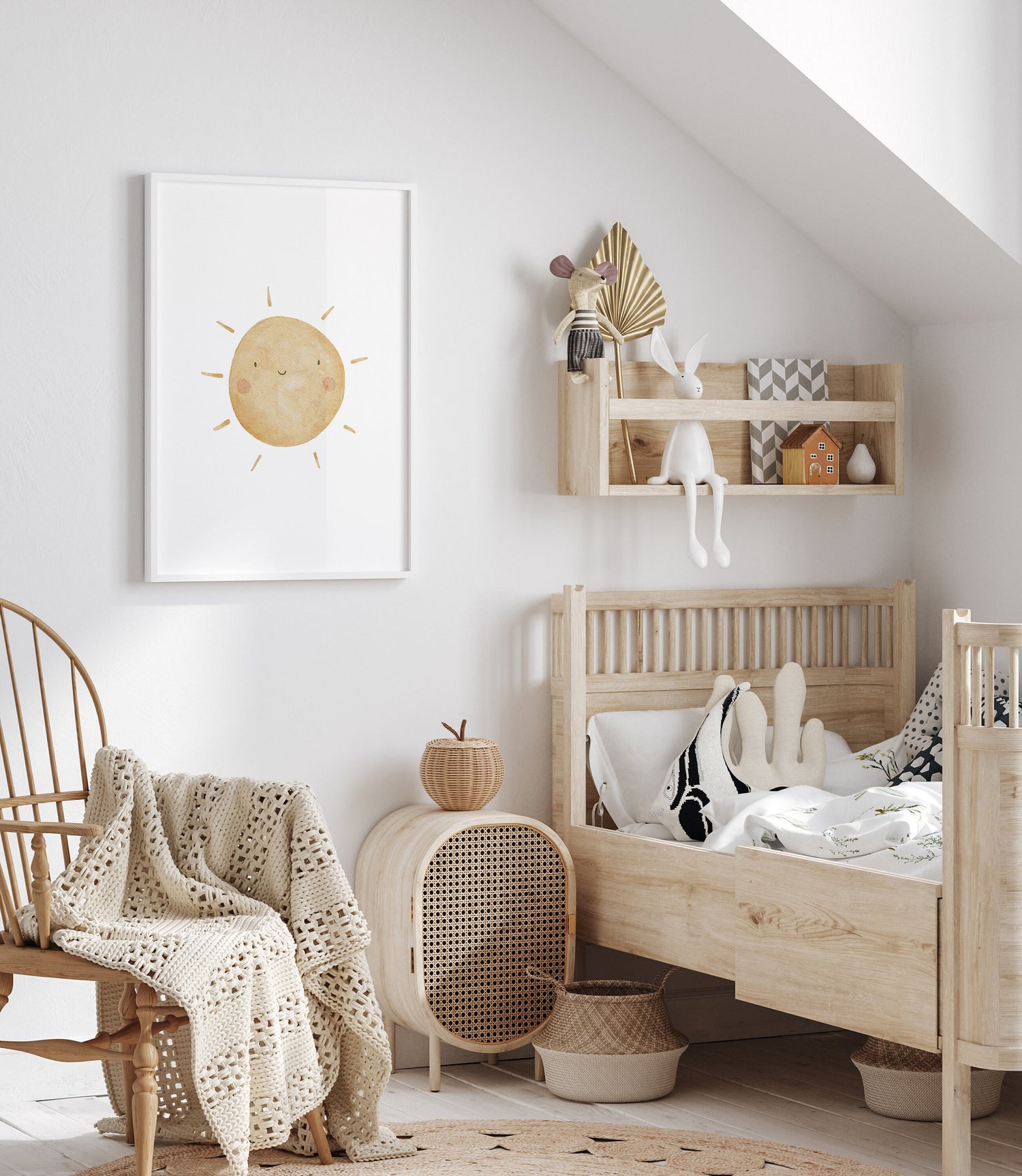 Poster Sonne / A4 &amp; A3