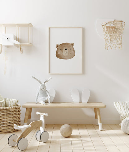 Poster Bär / A4 &amp; A3