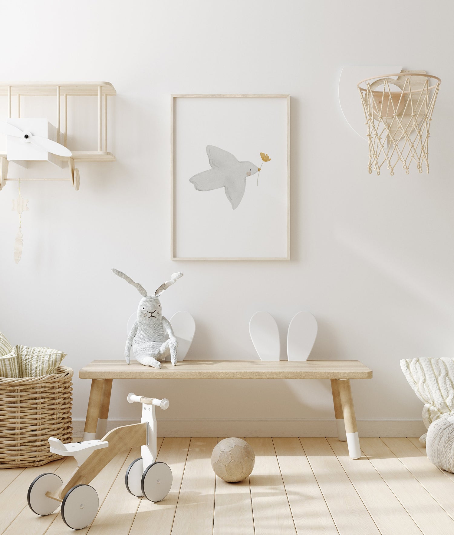 Poster Vogel &quot;Ich kann alles schaffen&quot; / A4 &amp; A3