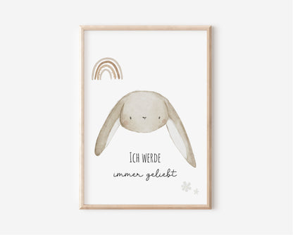 Affirmationsposter im 6er Set / A4 &amp; A3