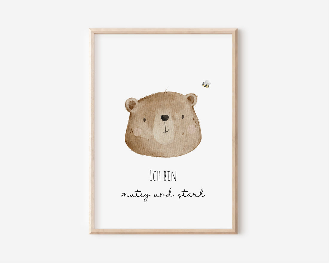 Affirmationsposter im 6er Set / A4 &amp; A3