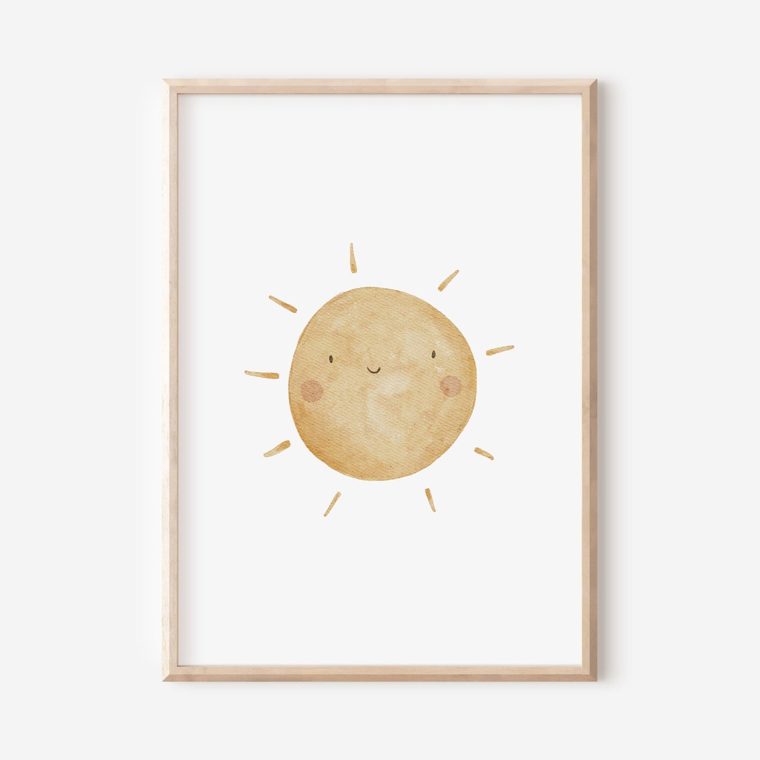 Poster Sonne / A4 &amp; A3
