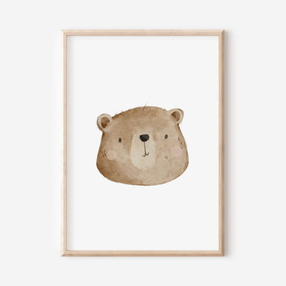 Poster Bär / A4 &amp; A3