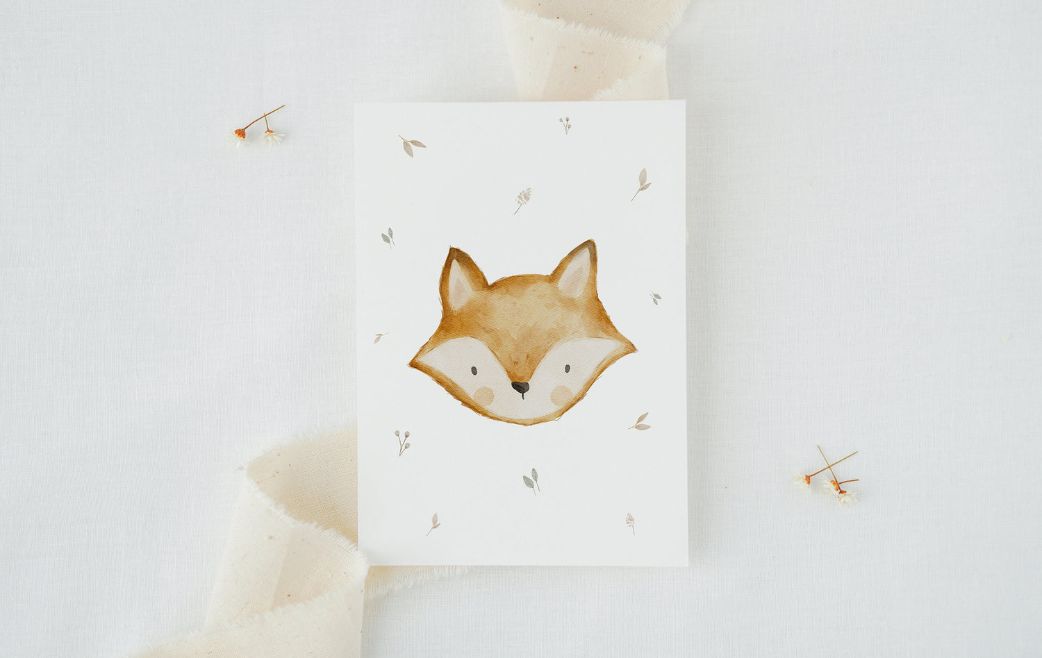 Karte Herbstfuchs