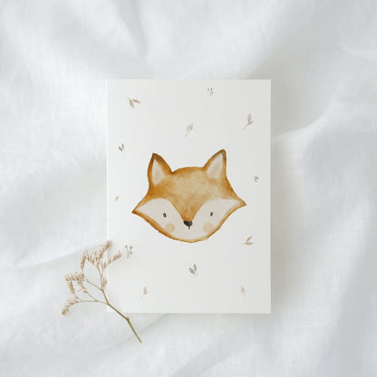 Karte Herbstfuchs